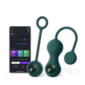 Magic Motion - App Bestuurbare Crystal Duo Smart Kegel Set