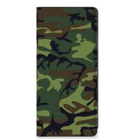 OPPO A58 4G Hoesje met Magneet Army Dark