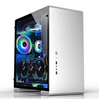 Jonsbo U5S Silver    Midi-tower PC-behuizing, Gaming-behuizing Zilver - thumbnail