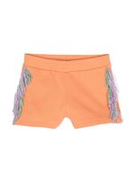 Stella McCartney Kids short à franges - Orange - thumbnail