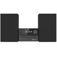 JVC UX-C25DAB - Micro HiFi-systeem met CD, USB, Bluetooth, DAB+, FM-RDS, line-in en IR-afstandsbediening, zwart