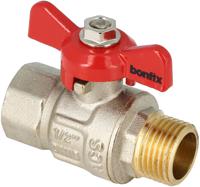 Bonfix kogelkraan vlinder 3/8” Bu x Bi