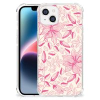 Apple iPhone 14 Plus Case Pink Flowers - thumbnail