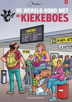 De Kiekeboes 9 - De wereld rond met de Kiekeboes - Merho - Paperback (9789002270543)