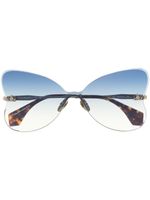 Vivienne Westwood lunettes de soleil à monture papillon - Bleu - thumbnail