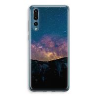 Travel to space: Huawei P20 Pro Transparant Hoesje - thumbnail