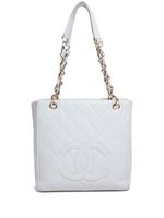 CHANEL Pre-Owned sac cabas Petite Shopping (2003) - Blanc - thumbnail