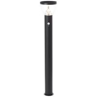 Brilliant Staande lamp Tulip zwart met sensor G40412/06