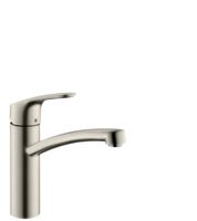 Hansgrohe Focus keukenkraan Rvs Look