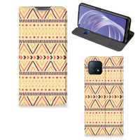 OPPO A73 5G Hoesje met Magneet Aztec Yellow