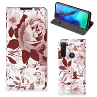 Bookcase Motorola Moto G Pro Watercolor Flowers