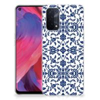 OPPO A93 5G TPU Case Flower Blue - thumbnail