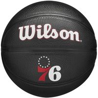 Wilson NBA Team Tribute Mini 76ers - - zwart - maat Maat 3 - thumbnail