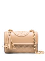 Tory Burch petit sac porté épaule Fleming en cuir - Tons neutres