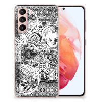 Silicone Back Case Samsung Galaxy S21 Skulls Angel