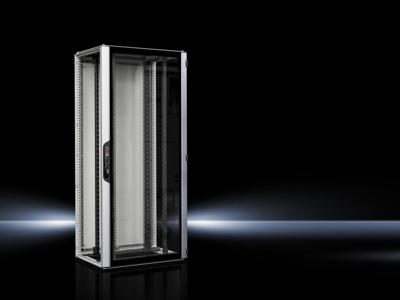 Rittal VX 5330.133 19inch-patchkast (b x h x d) 600 x 2000 x 800 mm 42 HE Grijs, Zwart