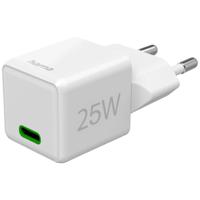 Hama 00201981 USB-oplader 25 W Binnen, Thuis Aantal uitgangen: 1 x USB-C bus (Power Delivery) USB Power Delivery (USB-PD)