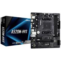 ASRock A520M-HVS Moederbord Socket AMD AM4 Vormfactor Micro-ATX Moederbord chipset AMD® A520 - thumbnail