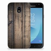 Samsung Galaxy J3 2017 Bumper Hoesje Steigerhout - thumbnail