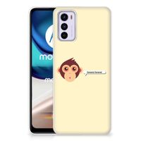 Motorola Moto G42 Telefoonhoesje met Naam Monkey - thumbnail