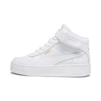 PUMA Carina Street Mid Sneaker voor dames, Puma Wit PUMA Wit PUMA Goud, 37 EU