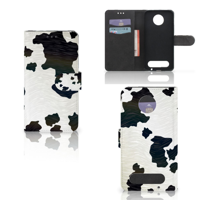 Motorola Moto Z2 Force Telefoonhoesje met Pasjes Koeienvlekken