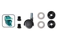 Set wielen voor vloerdoekpers Profi XL