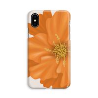 Orange Ellila flower: iPhone X Volledig Geprint Hoesje