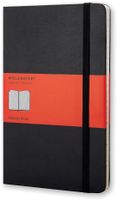 Moleskine adresboek, ft 13 x 21 cm, gelijnd, harde cover, 240 bladzijden, zwart