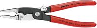 Knipex Elektro installatietang | zwart geatramenteerd | met kunststof bekleed | 200 mm | 1391200 - 1391200