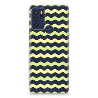 Motorola Moto G60s TPU bumper Waves Yellow - thumbnail