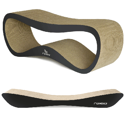 MyKotty MyKotty Scratching Furniture Set Lui Black + Tobi Black