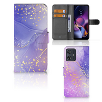 Hoesje voor Motorola Moto G54 Watercolor Paars - thumbnail