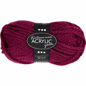 Bolletje Fuchsia maxi acryl wol/garen 35 meter