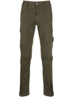 Stone Island pantalon cargo à motif Compass signature - Vert