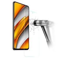 Xiaomi Poco F3 Screenprotector van gehard glas - 9H - Doorzichtig - thumbnail