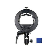 Godox S2 Bowens S-type beugel Speedlite houder compatibel met GODOX V1 ronde kop Speedlite serie Flash, AD200Pro, AD200, AD400Pro, GODOX V860II/TT685/TT350 serie (upgrade versie)