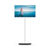 Thomson Go TV 32 inch (81 cm), draagbare Android-tv – HD Ready (1366 × 768), spraakbesturing, Bluetooth 5.1, Wi-Fi, hotspotfunctie, tot 4 uur batterijduur