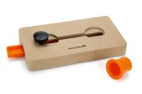 Beeztees byzoe - hondenspeelgoed - training - hout - 22x12 cm