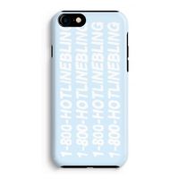 Hotline bling blue: iPhone 8 Tough Case - thumbnail