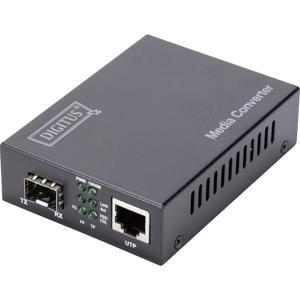 Digitus DN-82130 Netwerk mediaconverter LAN, SFP 1 GBit/s