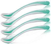 Nuby lepel warmtegevoelige 22,2 cm mint
