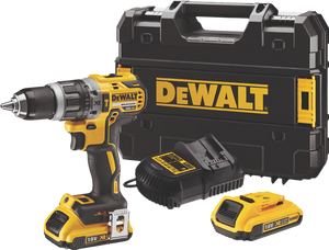 DeWALT DCD796D2-QW boor Zonder sleutel Zwart, Geel 1,6 kg