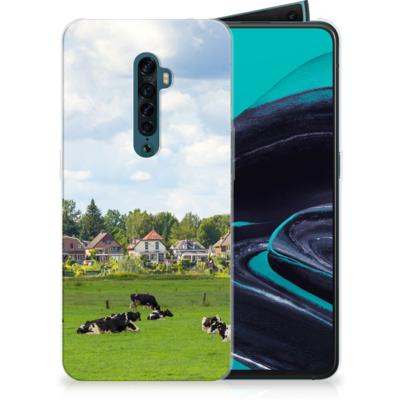 OPPO Reno 2 TPU Hoesje Koeien OPPO Reno 2 TPU Hoesje Koeien