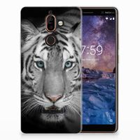 Nokia 7 Plus TPU Hoesje Tijger - thumbnail