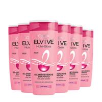 L'Oréal Paris Elvive Nutri-Gloss shampoo - 6 x 250 ml - voordeelverpakking