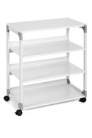 Durable Multifunctionele wagen, systeemtrolley Grijs (b x h x d) 750 x 879 x 432 mm 371110 1 stuk(s) - thumbnail