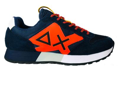 Blauwe SUN68 Sneakers Jaki Goes Party Blauwe SUN68 Sneakers Jaki Goes Party