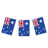 Vlaggenlijn Australie 4 meter landen decoratie - thumbnail