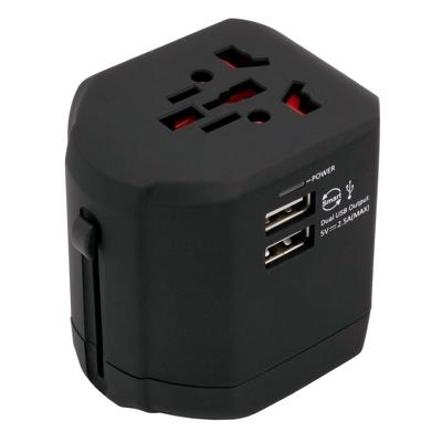 Caruba Multi Travel Adapter - Zwart